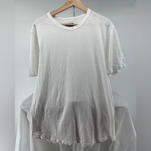 Men's GOODLIFE white cotton Short sleeve Tee